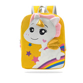 Kindergarten Cute Cartoon Kids School Bag for Boys and Girls (Yellow)